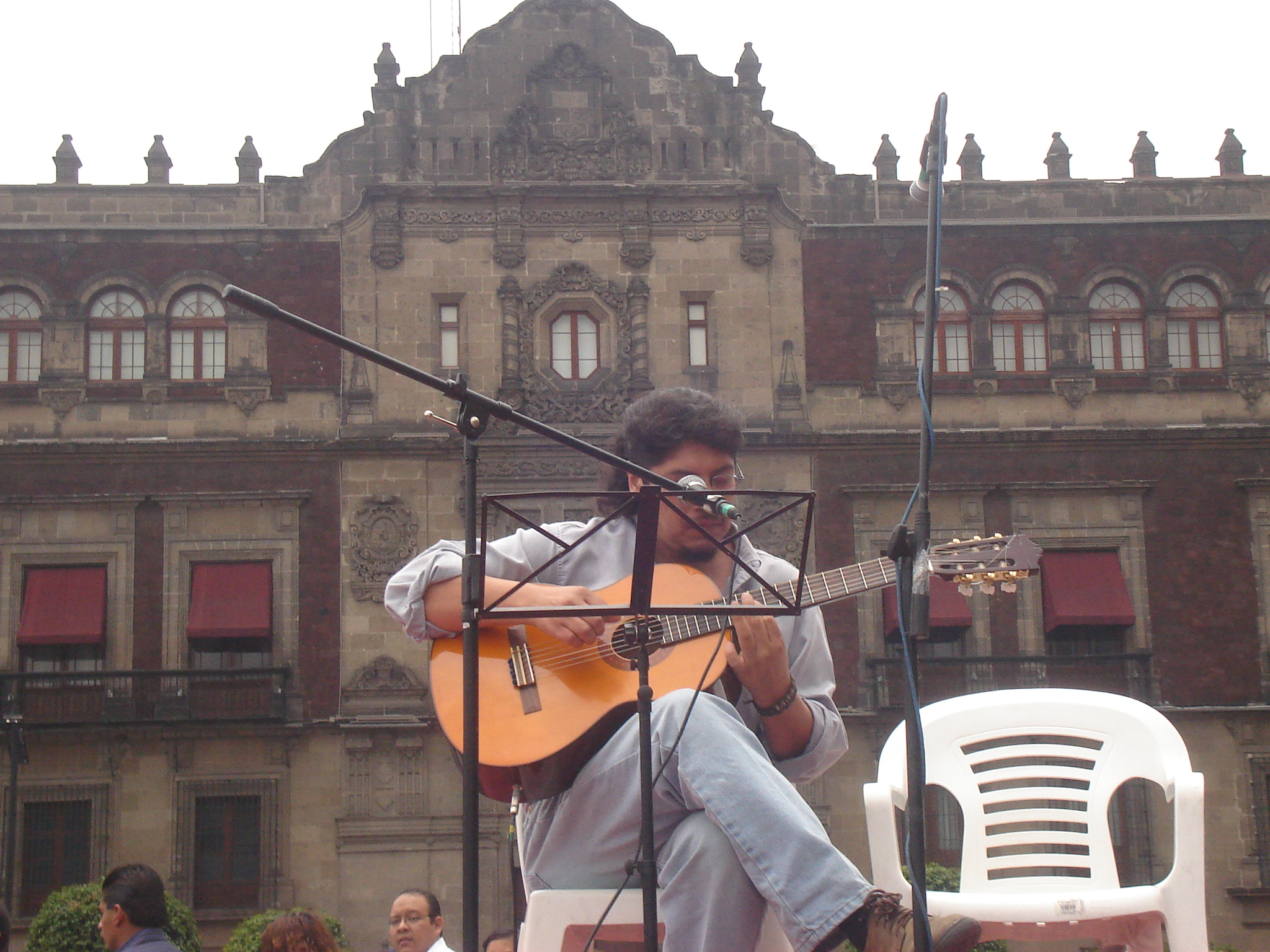 En el Zócalo Capitalino